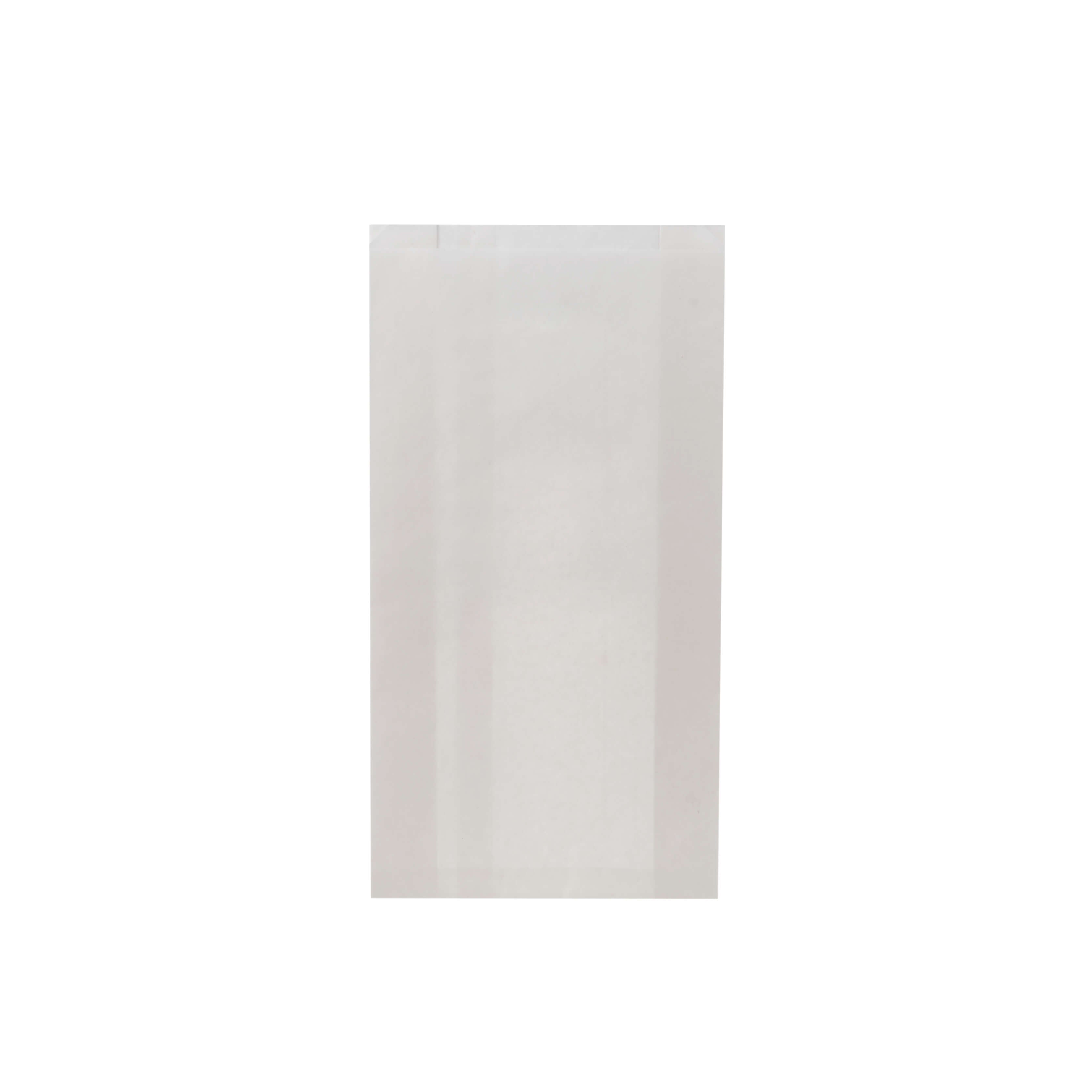  No.4 Pinch or flat bottom paper bag white - Hotpack Global