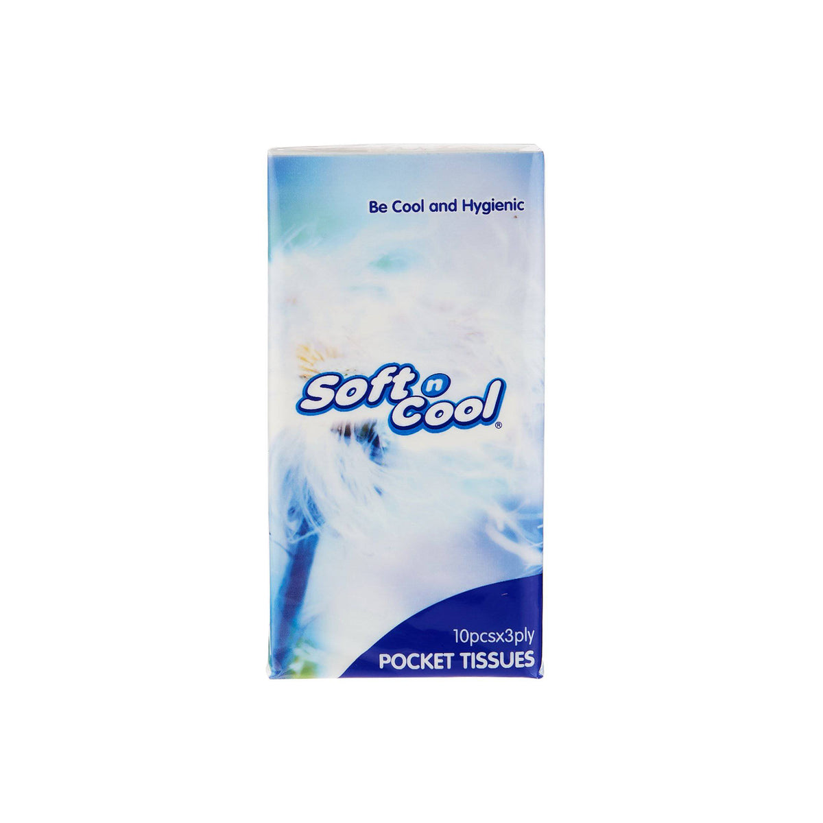 Soft n Cool 3 Ply Pocket Tissue Without Fragrance 10 Packet - Hotpack Global