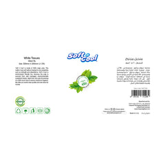 Soft n Cool Facial Tissue 100 Sheets x 2 ply - Hotpack UAE