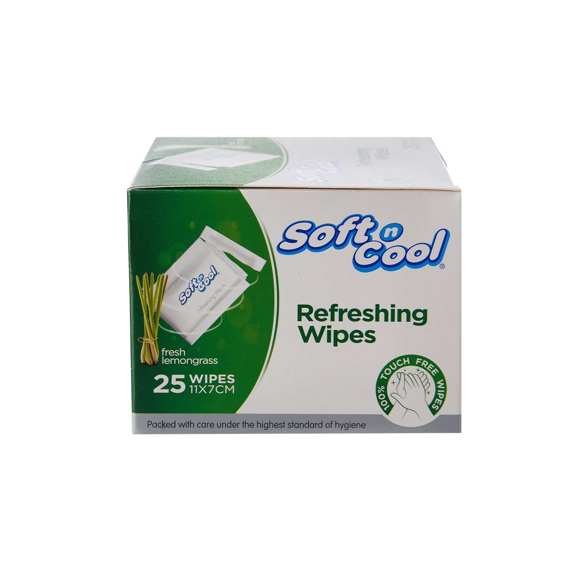 Soft n Cool Refreshing Wet Wipes Lemongrass Fragrance - Hotpack Global