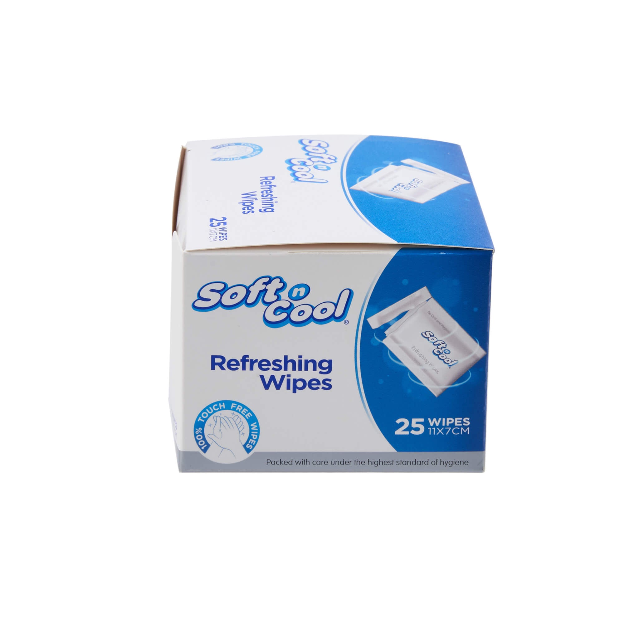 Soft n Cool Refreshing Wet Wipes 50 Pieces Box - Hotpack Global