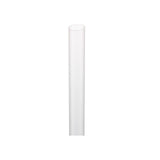 8mm Clear Straight Straw Wrapped 250 Pieces x 40 Packet - Hotpack Global