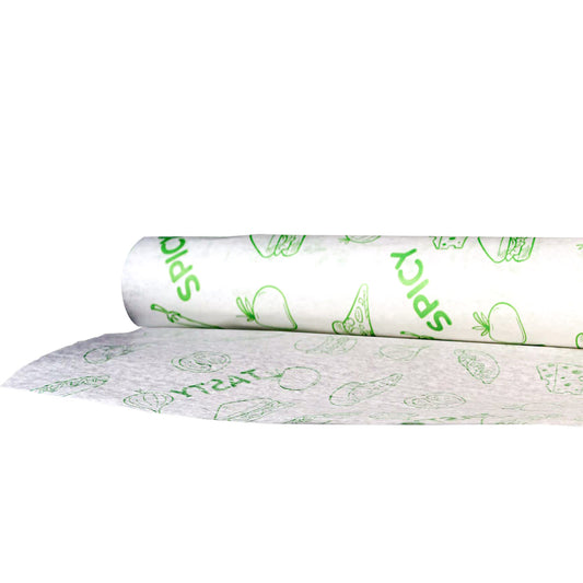 Printed Sandwich Paper Wrap 30 x 40 CM 500 Pieces - Hotpack Global