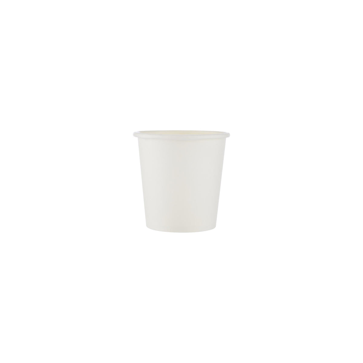 4 Oz White Single Wall Paper Cups - Hotpack Globa