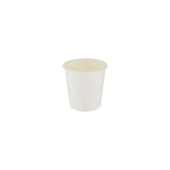 4 Oz White Single Wall Paper Cup - Hotpack Globa