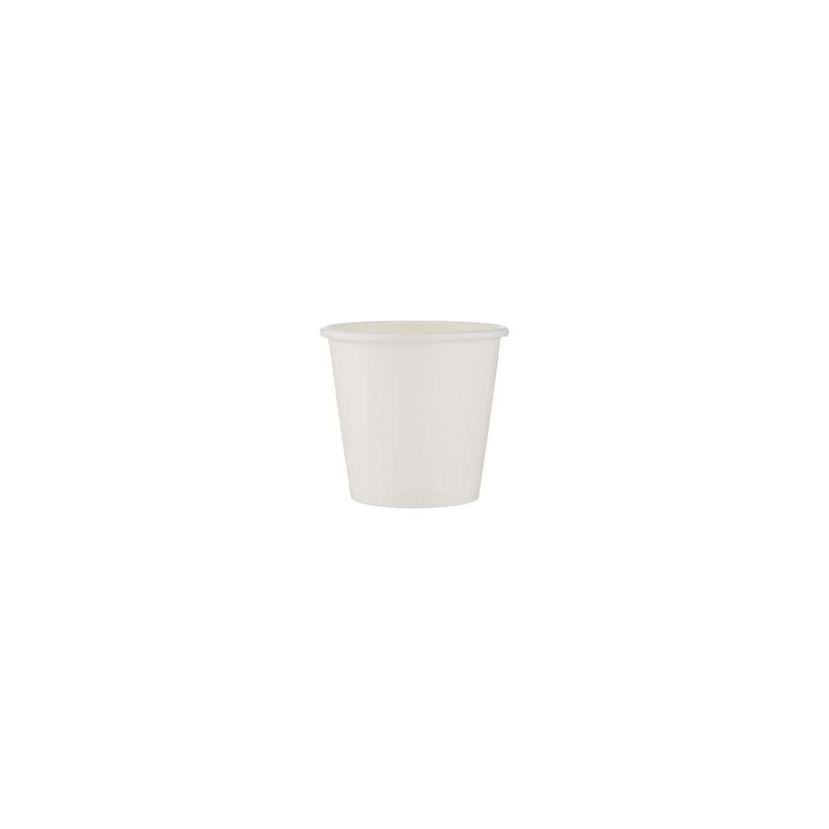 2.5 Oz White Single Wall Qahwa Paper Cups - Hotpack Global
