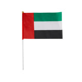 UAE National Day Flag With Plastic Stick - hotpackwebstore.com
