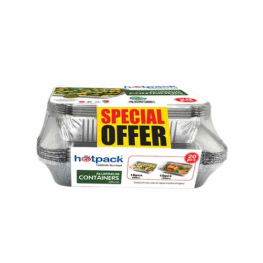 Aluminum Container Combo Buy 1 Get 1 Free - Hotpack Global