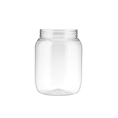 1000 ml Plastic kitchen and home Storage Jar With Lid - Hotpack Global