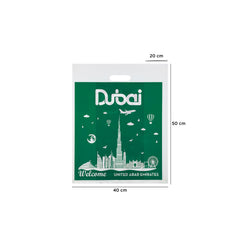 Welcome DXB Printed Plastic Carry Bag 1kg - hotpackwebstore.com