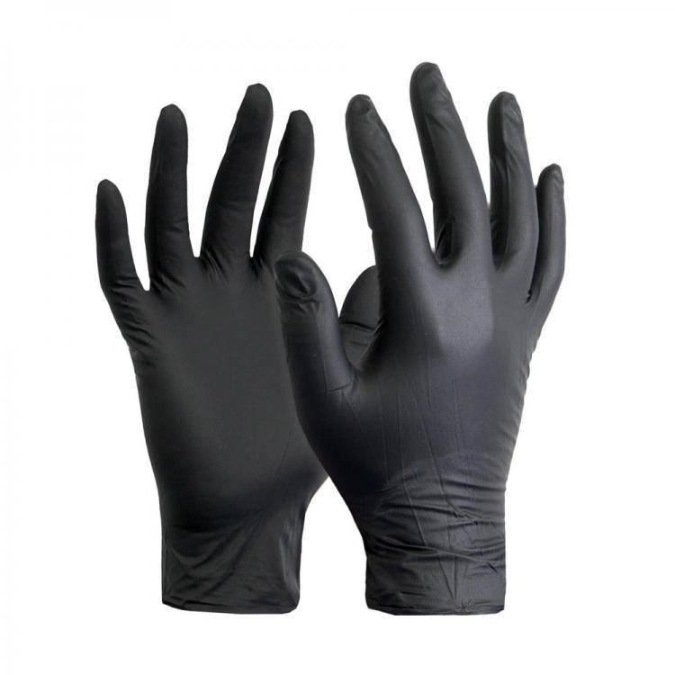 Hotpack | Powder Free Vinyl Gloves Black | 100 Pieces - Hotpack Global