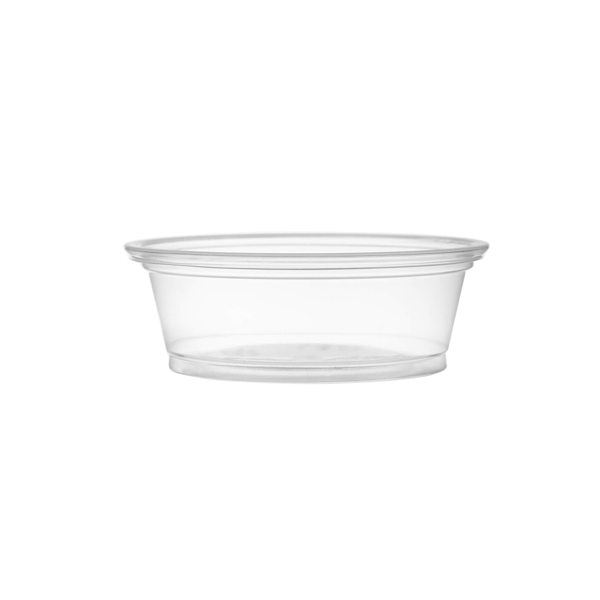 1.5 Oz clear portion cup for condiments and sauces - Hotpack Global