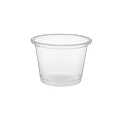 1 Oz clear portion cup for condiments and sauces - Hotpack Global 