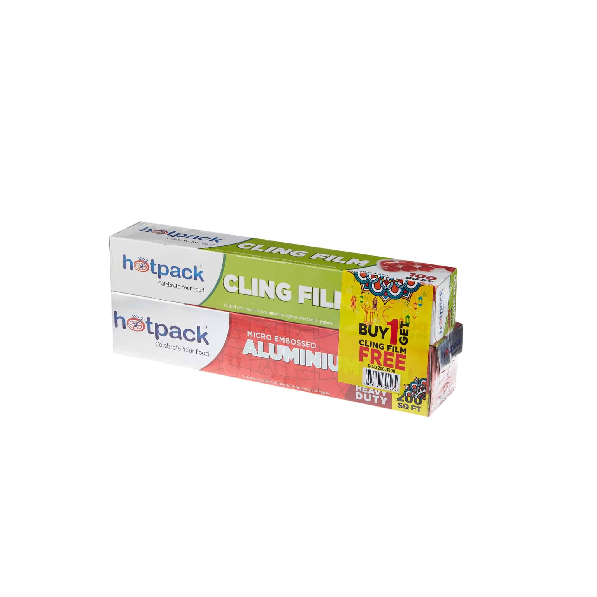 Aluminium Foil + Cling Film Free Combo - Hotpack Global