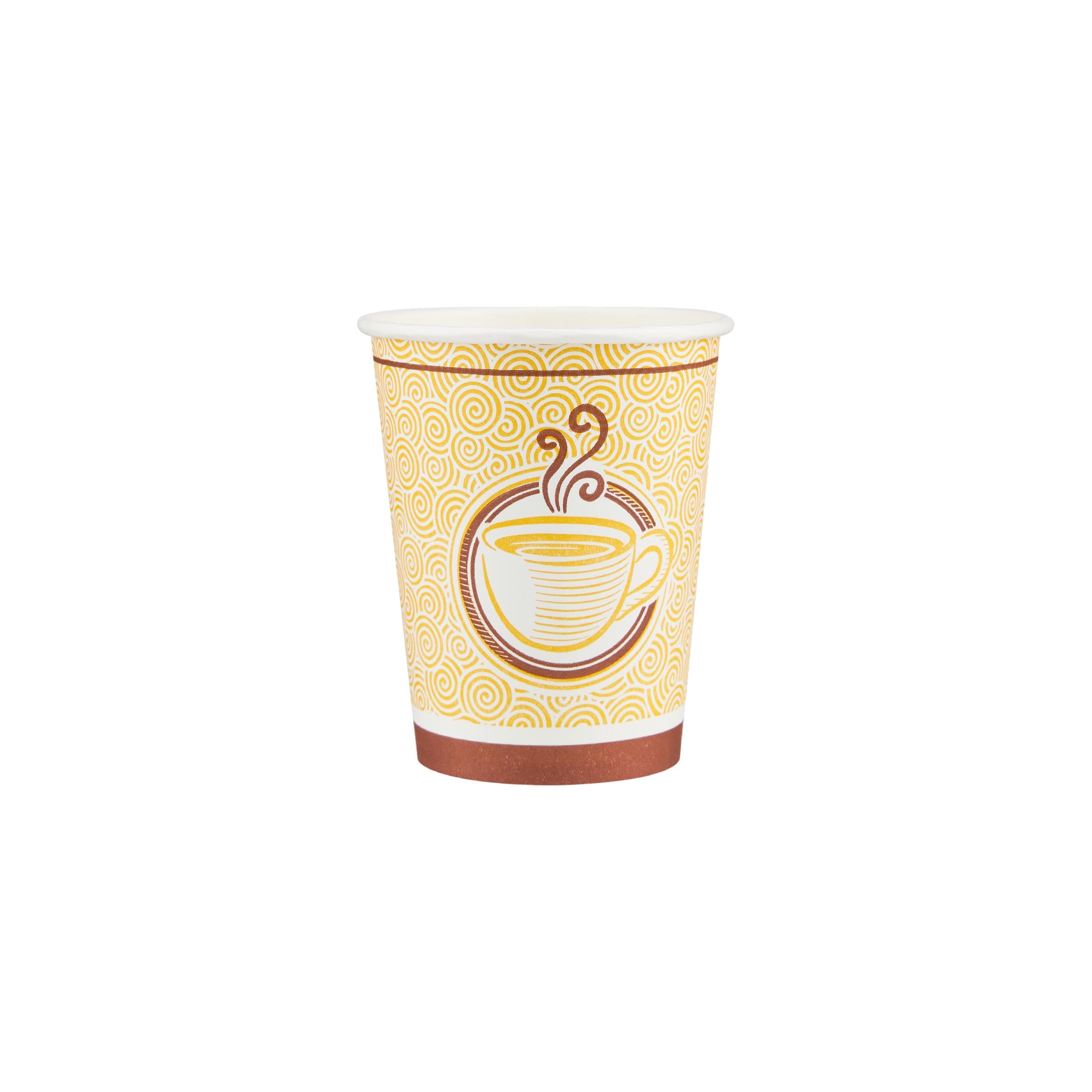 Hotpack 9 Oz Printed Single Wall Paper Cups 1000 Pieces - Hotpack Global