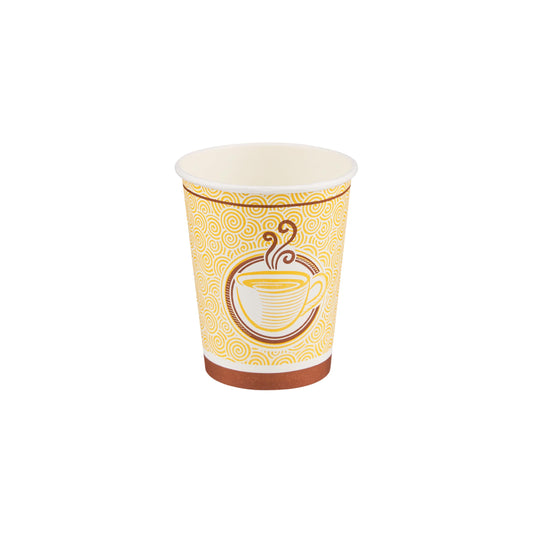 9 Oz disposable paper cup for coffee and karak - Hotpack Global