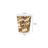 Printed Single Wall Paper Cups - Hotpack UAE