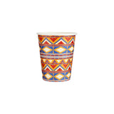 25 Pieces 8 Oz Limited Edition Aztec Pattern Heavy Duty Paper Cups - Hotpack Global