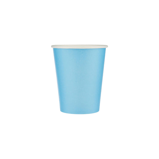 Blue paper cup 8oz for boy theme party - Hotpack Global
