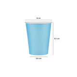 Blue paper cup for party and events - UAE - Hotpack Global 