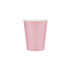 Pink paper cup 8oz for Girl theme party - Hotpack Global