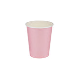 8 oz Pink disposable cups for gender reveal - Hotpack Global