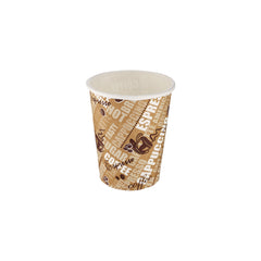8 Oz Printed Single Wall Paper coffee Cups 1000 Pieces